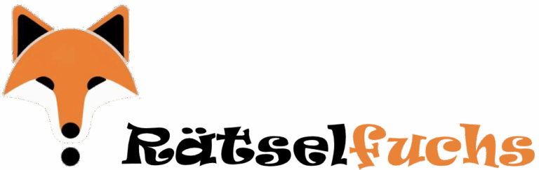 Logo Fuchsgesicht als Icon, daneben der Text "Rätselfuchs"